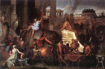 Charles Le Brun : Entry of Alexander into Babylon